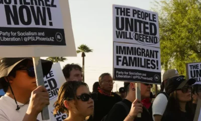Phoenix protesters demand ICE free arrested Arizona father