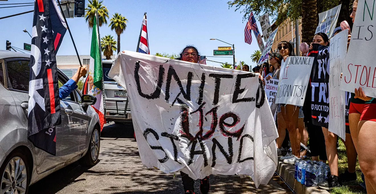 Photos: Thousands at Arizona Capitol 'No Kings' protest rebuke Trump