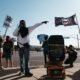 Photos: Protest heats up at Tucson ICE office Wednesday