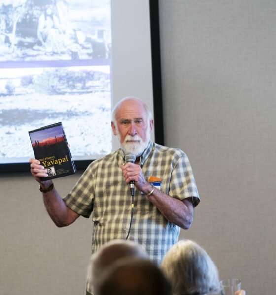 Pilles discusses Yavapai rock art and agave