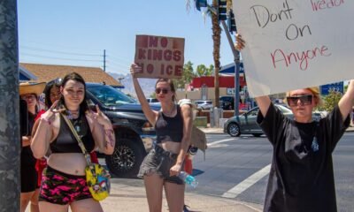 Protester says she was injured when truck jumped curb at Lake Havasu 'No Kings' protest