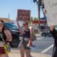 Protester says she was injured when truck jumped curb at Lake Havasu 'No Kings' protest