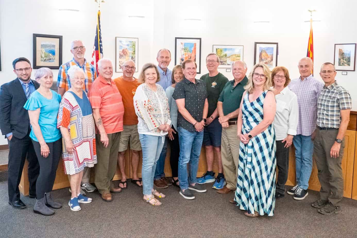 Sedona City Council Celebrates Les Springs HOA for Sustainable Neighborhoods Program success