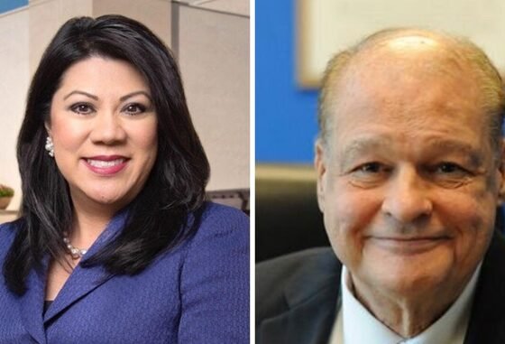 Kimberly Yee and Tom Horne