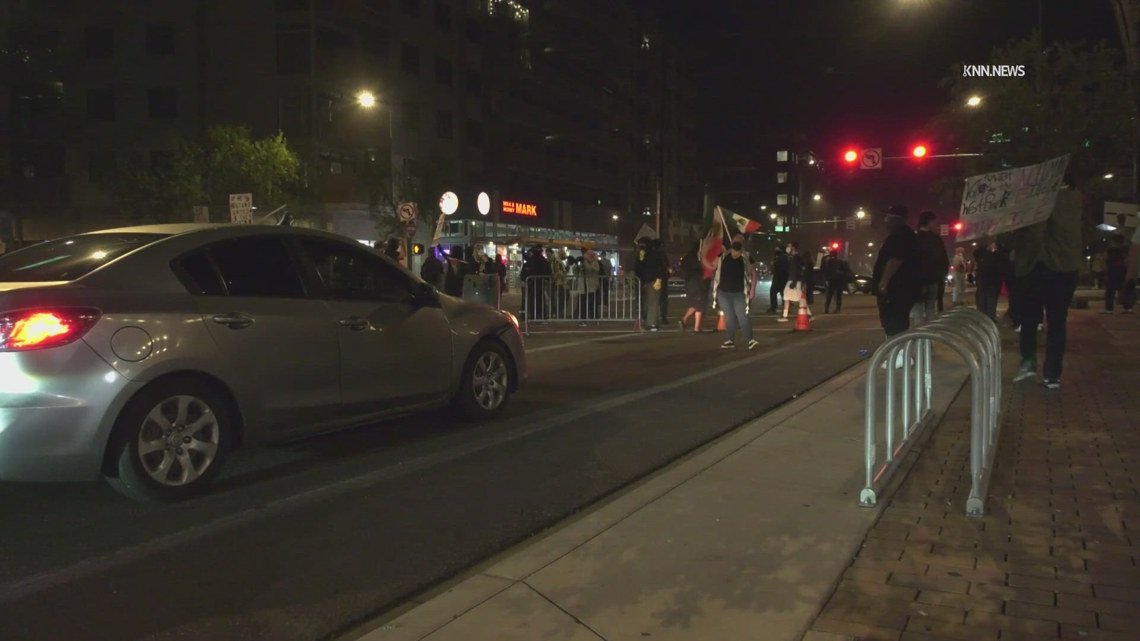 Thousands protest across the Valley for No Kings Day; police say few arrests made, 1 shooting reported near a protest