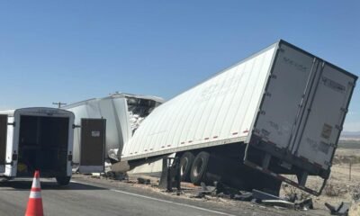 Fatal collision between two semi trucks reported on Interstate 40 Sunday morning