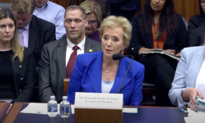 U.S. Education Secretary Linda McMahon testifies before the U.S. House Education and Workforce Committee on Wednesday, June 4, 2025. (Screenshot from committee livestream)