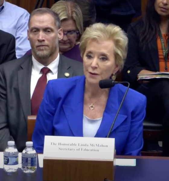 U.S. Education Secretary Linda McMahon testifies before the U.S. House Education and Workforce Committee on Wednesday, June 4, 2025. (Screenshot from committee livestream)