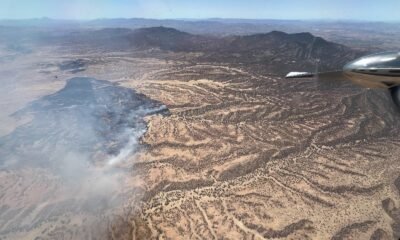 Wildfire near Patagonia spreads to nearly 900 acres within hours