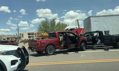 Three vehicles involved in accident on State Route 95, no major injuries reported