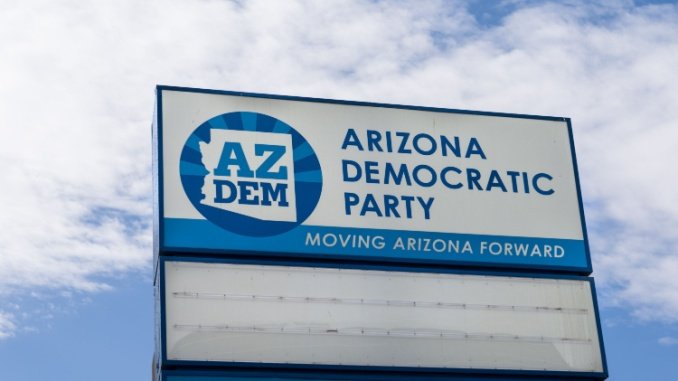 Arizona Democratic Party sign