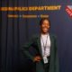 Sedona Police Department’s Jamelah Carswell speaks for crime victims